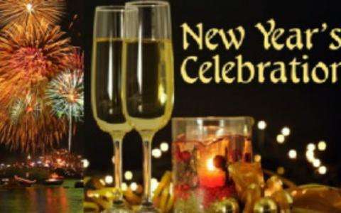 Happy new year celebrations